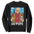 Funny Da Pope Leo XIV Sweatshirt 267th Pope Chicago Hot Dog and Beer TS02 Black Print Your Wear