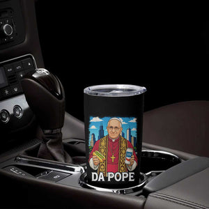 Funny Da Pope Leo XIV Tumbler Cup 267th Pope Chicago Hot Dog and Beer TS02 Print Your Wear