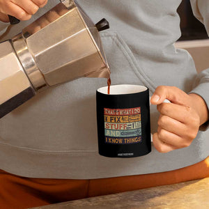 Funny Dad Coffee Mug Grandpa Mechanic Handyman Step Dad Fathers Day Gift Retro TB10 Print Your Wear