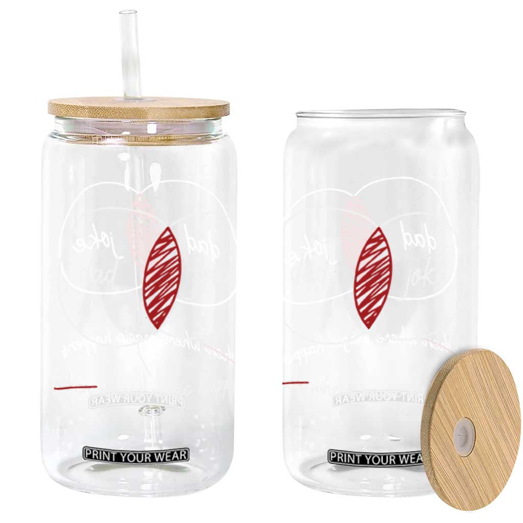 Funny Dad Joke Where Magic Happens Glass Can Fathers Day TS11 Black Print Your Wear