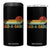 Funny Dad Jokes In A Dad-a-base 4 in 1 Can Cooler Tumbler Retro Vintage Fathers Day TS10 One Size: 16 oz Black Print Your Wear