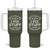 Funny Dad Tumbler With Handle That's What I Do I Fix Stuff And I Know Things Fathers Day TB10 One Size: 40 oz Olive Print Your Wear