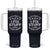 Funny Dad Tumbler With Handle That's What I Do I Fix Stuff And I Know Things Navy TB10 One Size: 40 oz Navy Print Your Wear