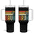 Funny Dada Daddy Dad Bruh Tumbler With Handle Fathers Day Vintage Stripes TS11 One Size: 40 oz Black Print Your Wear