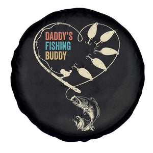 Funny Daddy's Fishing Buddy Spare Tire Cover Fisherman Dad Son Daughter TS11 Print Your Wear