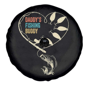 Funny Daddy's Fishing Buddy Spare Tire Cover Fisherman Dad Son Daughter TS11 Print Your Wear
