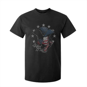 Funny Defiant Since 1776 T Shirt For Kid Minutemen American Revolution TS11 Black Print Your Wear