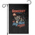 Funny Democracy Is Dying But Hey Nice Fireworks Garden Flag Racoon 4th Of July TS11 Black Print Your Wear
