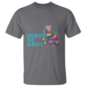 Funny Derby Day Cinco De Mayo T Shirt Derby De Mayo Horse Pinata TS11 Charcoal Print Your Wear