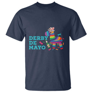 Funny Derby Day Cinco De Mayo T Shirt Derby De Mayo Horse Pinata TS11 Navy Print Your Wear