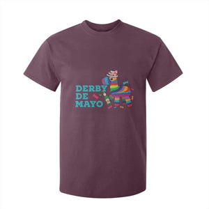 Funny Derby Day Cinco De Mayo T Shirt For Kid Derby De Mayo Horse Pinata TS11 Maroon Print Your Wear