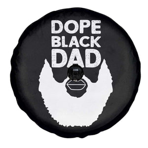 Funny Dope Black Dad Spare Tire Cover Father's Day Juneteenth History Month TS11 Print Your Wear