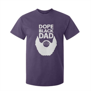 Funny Dope Black Dad T Shirt For Kid Father's Day Juneteenth History Month TS11 Purple Print Your Wear
