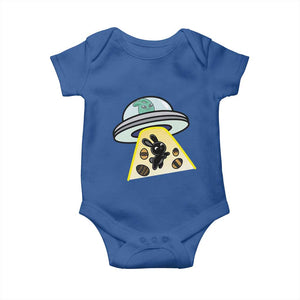 Funny Easter Day UFO Alien Bunny Baby Onesie TS11 Royal Blue Print Your Wear