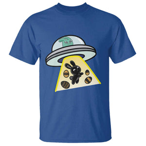 Funny Easter Day UFO Alien Bunny T Shirt TS11 Royal Blue Print Your Wear