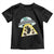 Funny Easter Day UFO Alien Bunny Toddler T Shirt TS11 Black Print Your Wear