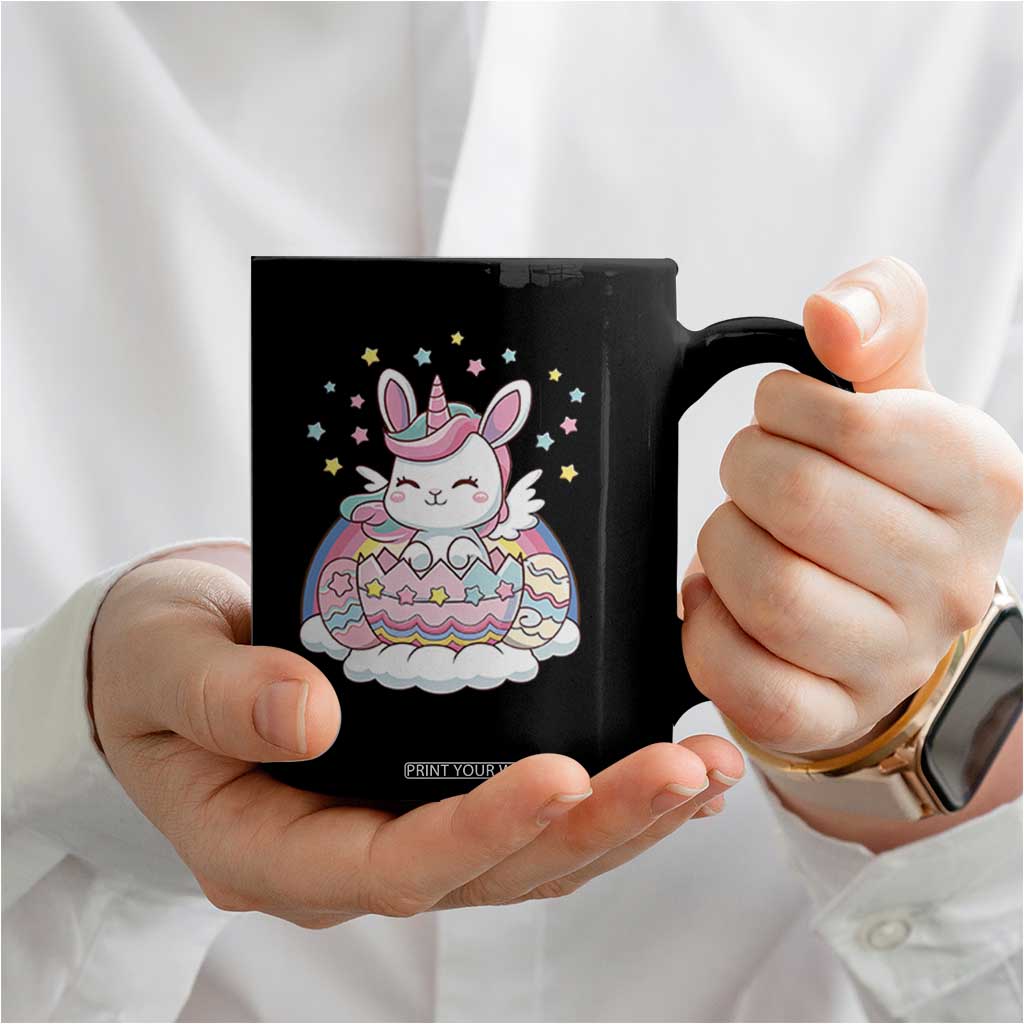 Funny Easter Unicorn Bunny Easter Eggs Coffee Mug TS11 Print Your Wear