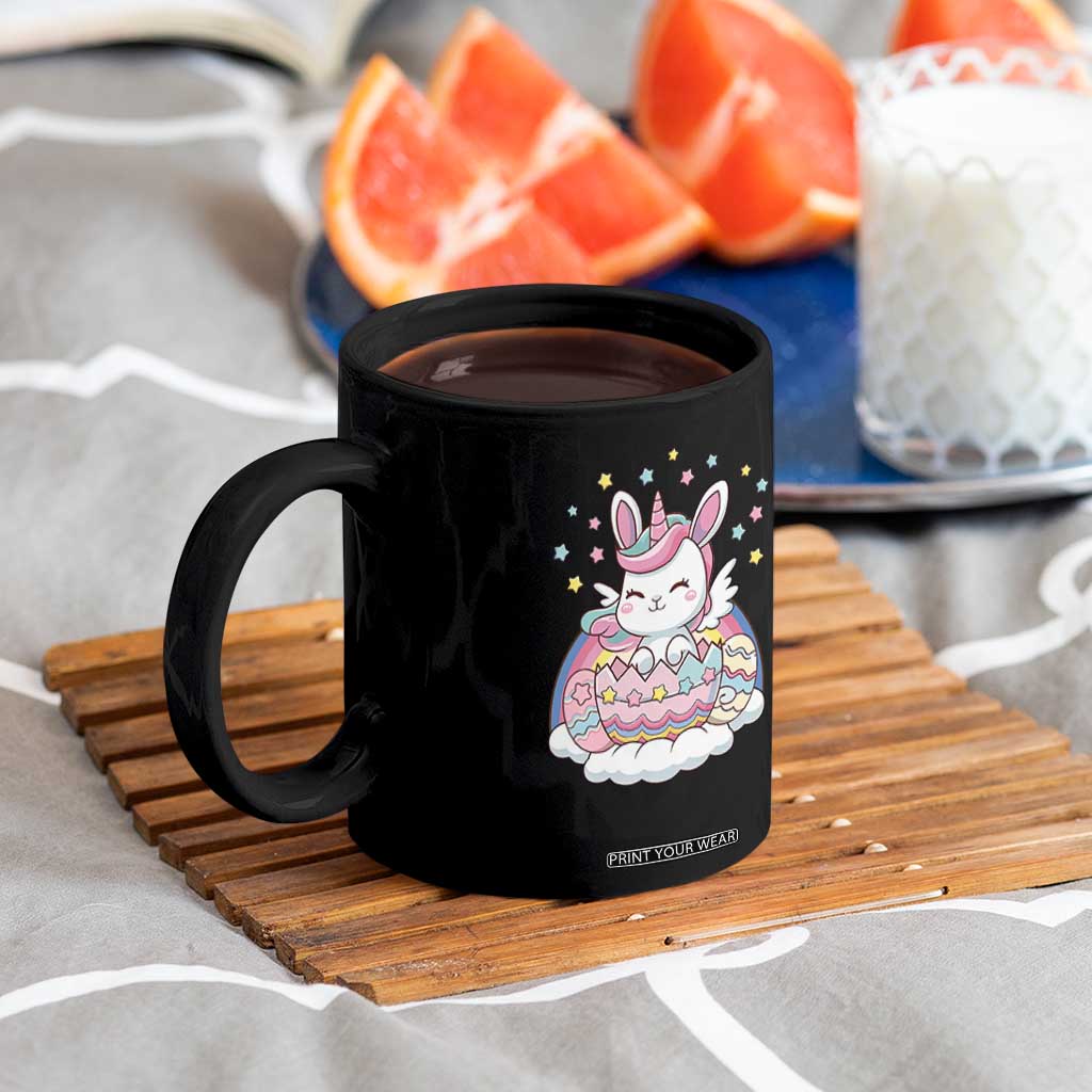 Funny Easter Unicorn Bunny Easter Eggs Coffee Mug TS11 Print Your Wear