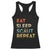 Funny Eat Sleep Scout Repeat Racerback Tank Top Scouting Outdoor Camping Nature Campfire TS11 Black Print Your Wear