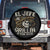 Funny El Jefe Is Grillin Stand Back Spare Tire Cover Mexican Dad Father's Day TS11 No hole Black Print Your Wear