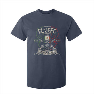 Funny El Jefe Mas Chingon T Shirt For Kid Mexican Boss TS11 Navy Print Your Wear