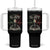 Funny El Jefe Mas Chingon Tumbler With Handle Mexican Boss TS11 One Size: 40 oz Black Print Your Wear