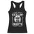 Funny Feelin Nauti Racerback Tank Top Boat Captain Pontoon Sailing Sailor Skull TS11 Black Print Your Wear