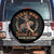 Funny Feral Mom Social Club Raising Hellions Spare Tire Cover Mother's Day TS11 No hole Black Print Your Wear