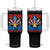 Funny Fireworks Director Tumbler With Handle If I Run We All Run 4th Of July Rocket American Flag TS11 One Size: 40 oz Black Print Your Wear