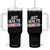 Funny Fireworks Just Here To Bang Tumbler With Handle American Flag Firecracker TS11 One Size: 40 oz Black Print Your Wear
