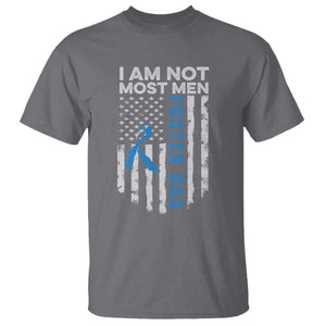Funny Foster Parent Foster Dad T Shirt I Am Not Most Men American Flag TS11 Charcoal Print Your Wear