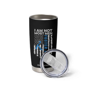Funny Foster Parent Foster Dad Tumbler Cup I Am Not Most Men American Flag TS11 Print Your Wear