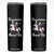 Funny Founding Father Patriotic Drinking Skinny Tumbler Regulators Mount Up 4th of July TS02 Black Print Your Wear