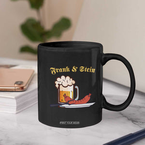 Funny Frank & Stein Coffee Mug German Beer Drinking Oktoberfest Sausage TS11 Print Your Wear