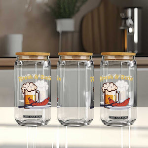 Funny Frank & Stein Glass Can German Beer Drinking Oktoberfest Sausage TS11 Print Your Wear