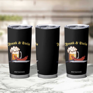 Funny Frank & Stein Tumbler Cup German Beer Drinking Oktoberfest Sausage TS11 Print Your Wear