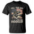 Funny Full Time Dad Part Time Hooker T Shirt Fisherman Father's Day American Flag TS11 Black Print Your Wear