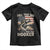 Funny Full Time Dad Part Time Hooker Toddler T Shirt Fisherman Father's Day American Flag TS11 Black Print Your Wear