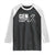 Funny Gen X Lots Of Memories No Evidence Raglan Shirt TS11 Black White Print Your Wear