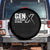 Funny Gen X Lots Of Memories No Evidence Spare Tire Cover TS11 No hole Black Print Your Wear