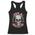 Funny Gen X Racerback Tank Top The Badass Generation Before All You Sissies Were Vintage Skull TS11 Black Print Your Wear