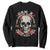 Funny Gen X Sweatshirt The Badass Generation Before All You Sissies Were Vintage Skull TS11 Black Print Your Wear