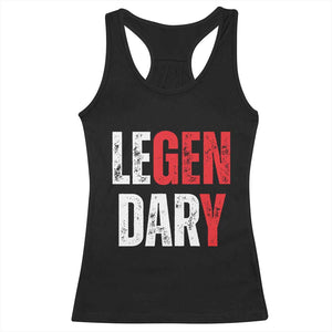 Funny Gen Y Legendary Racerback Tank Top Vintage Generation Y TS11 Black Print Your Wear