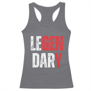 Funny Gen Y Legendary Racerback Tank Top Vintage Generation Y TS11 Charcoal Print Your Wear