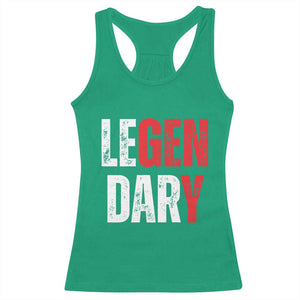 Funny Gen Y Legendary Racerback Tank Top Vintage Generation Y TS11 Irish Green Print Your Wear
