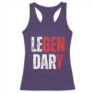 Funny Gen Y Legendary Racerback Tank Top Vintage Generation Y TS11 Purple Print Your Wear