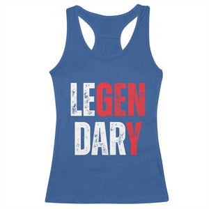 Funny Gen Y Legendary Racerback Tank Top Vintage Generation Y TS11 Royal Blue Print Your Wear