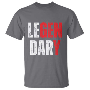 Funny Gen Y Legendary T Shirt Vintage Generation Y TS11 Charcoal Print Your Wear