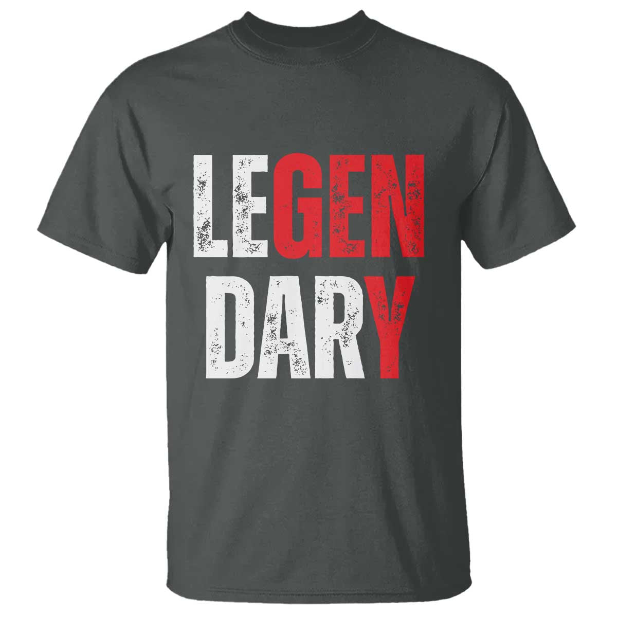 Funny Gen Y Legendary T Shirt Vintage Generation Y TS11 Dark Heather Print Your Wear