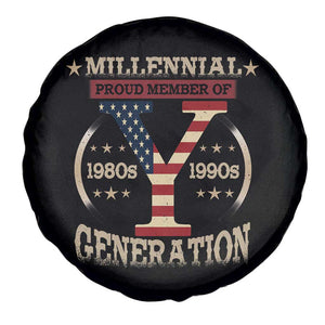Funny Gen Y Spare Tire Cover Millennial proud Member Of Y Generation TS11 Print Your Wear